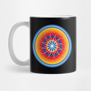 Rainbow Mandala Mug